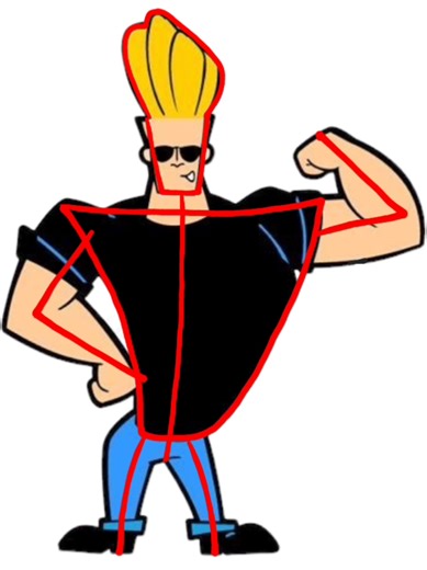 How To Draw Johnny Bravo