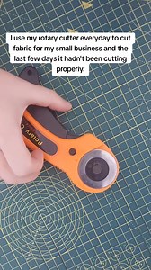 8.4K views · 34 reactions | When my fabric is not cutting properly and keeps snagging, I know it is time to change the blade on my rotary cutter. It makes a huge difference!! #rotarycutter #sewing #sewingtips #sewingtiktok #sewingtok #sewingbusiness #cuttingfabric #fabriccutter #sewinghack #smallbusinessuk | Juniper Jane Craft | Facebook