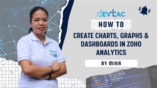 Zoho Analytics Data Visualization Tutorial | Charts, Graphs, Pivot Tables Dashboards | Devtac