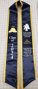 Custom Stole With Logo(s) 3 to 4 Weeks Processing Timeframe - Etsy