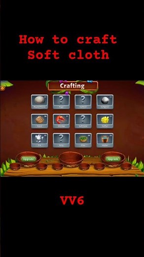 How to Craft Soft Cloth in Virtual Villagers Divine Destiny | #gaming #gamer #mobilegame #vv6