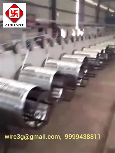 Hot Dip Wire Galvanizing Plant #wireindustry #steelindustry #wire #galvanizedwire Arihant Machinery India Arihant Wire Machines Wire & Cable India Galvanized Iron Wire | Santosh Tyagi