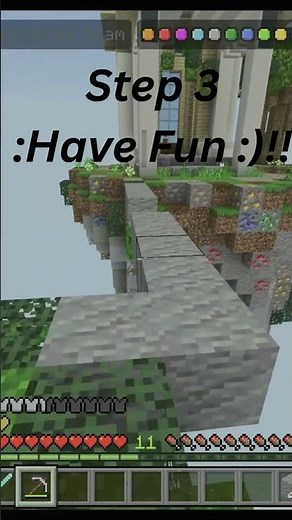 This is the easiest trap to make in hive skywars #hiveskywarstrapping #minecraft