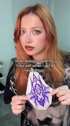 I am sure you’ll still be cool tho! Check the result of this stencil on I G chapitre19tt! 💕 #goth #alt #hardstyle #punk #tattoo