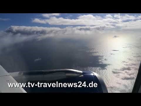 Wunderschöne Condor Landung in Las Palmas / Kanaren