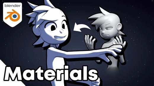 iBlender插件 适合初学者的 Blender 中的风格化材质和轮廓教程