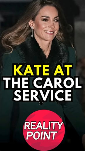 Princess of Wales Stuns Beside Prince William in a Magical Christmas Night Moment #shorts #kate