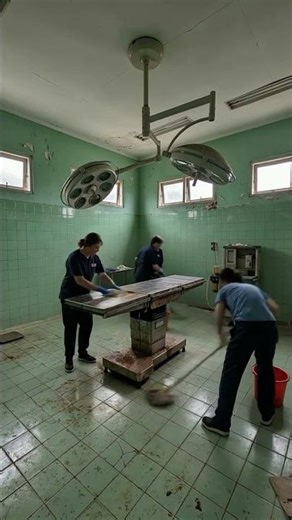 This Operating Room Was Abandoned #operatingroom #hospital #cleanup