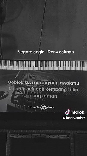 Negoro Angin Denny Caknan Karaoke - Full Lirik & Nada Cewek