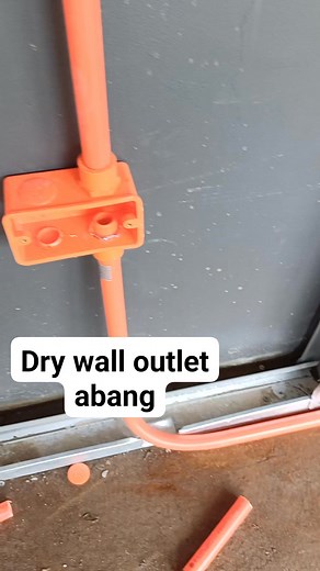 Abang para sa drybwall outlet Utility box pvc conduit . #electrician #relay #control #power #technician #switch #wiring #engineering #diy #electrical | Electricians Guide