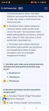 JAWABAN GoTranscript INDONESIA