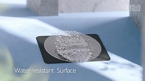 KTRIO Mauspad 3 Pack, Mousepad [30% Größer], Mouse Pad mit Anti-Rutsch-Gummiboden & Vernähte Kanten Mauspads für Computer Laptop und PC, Mouse Mat 275x215mm (Schwarz)