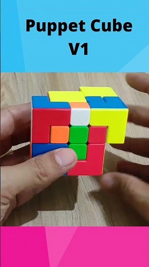 Puppet Cube V1 Case 2 | Moyu Puppet cube | Rubik's Cube