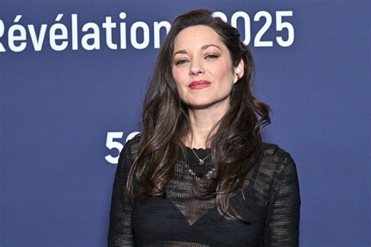 Marion Cotillard Is the Ultimate Chanel Muse in This Sheer Little Black Dress