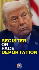 1.4M views · 5.3K reactions | 'All foreign nationals present in the United States longer than 30 days must register with the federal government. Failure to comply with this is a crime punishable by fines, imprisonment, or both,' said White House Press Secretary Karoline Leavitt during a press briefing. #Watch #trumpadministration #donaldtrump #immigration #deportation #usgovernment #cnbctv18digital | CNBC-TV18 | Facebook