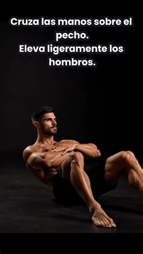 Haz este crunch para trabajar tu abdomen superior
