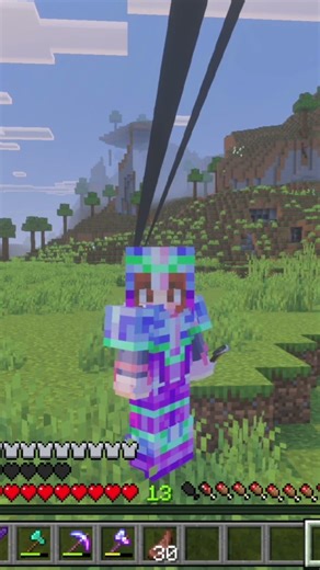 Why my Minecraft acting like a symbiote #minecraft #memes #clips