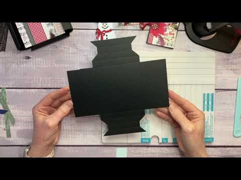 Shadow Box Ornament Treat/Gift Card Holder