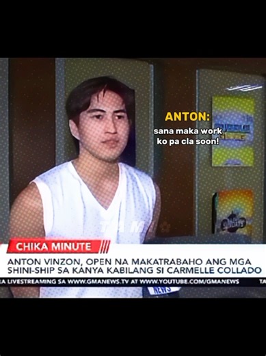 #CARTON — Manifesting na si Carmelle ang maka-work ni Anton soon. 😩🙏🏻💗 @Carmelle @ANTON VINZON #carmellecollado #antonvinzon #foryou #fyp