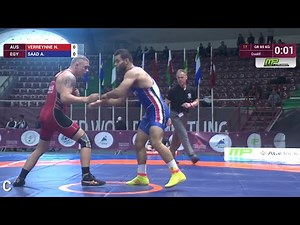 Qual. GR - 85 kg: A. SAAD (EGY) df. N. VERREYNNE (AUS) by TF, 8-0