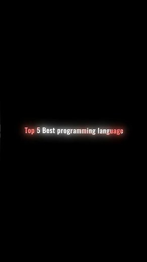 ​5 Best Programming Languages to Learn Fast 🚀