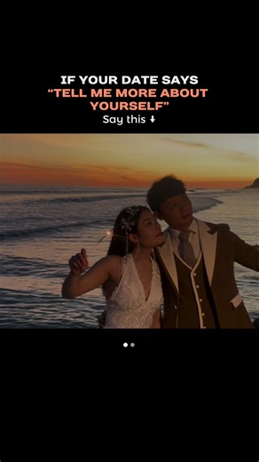 Ever been asked, “So… tell me about yourself?” And suddenly your mind just blanks out? Take a breath. Smile. Pause. This question might feel awkward or wide open, but your date isn’t looking for the perfect answer—they just want a real one. Here are 3 easy ways to respond without getting tongue-tied, and even turn the convo into something fun: 🌿 1. Common Ground “I’m a huge nature person—I love traveling, hiking, climbing, running... being outdoors recharges me. You mentioned you love travel to