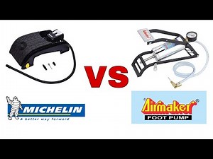Michelin Foot Pump vs Airmaker Foot Pump || Part - 1 || RC 3113