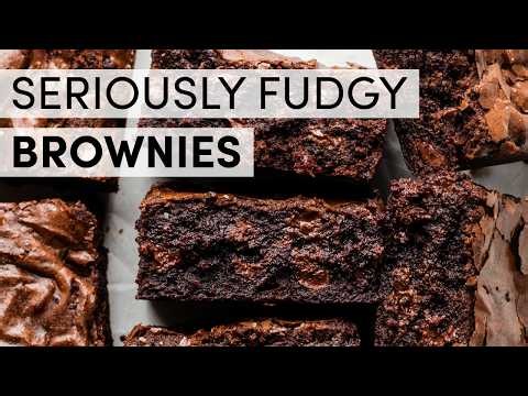 Seriously Fudgy Brownies | Sally's Baking