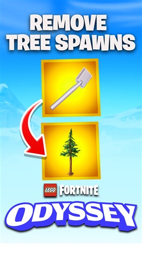 Crafty - LEGO Fortnite on Instagram: "How To Remove Trees From Growing INSIDE Of Your Builds in LEGO Fortnite Odyssey! #LEGO #legostarwars #FORTNITE #LEGOFORTNITE #legofortnitetips #legofortniteclip"