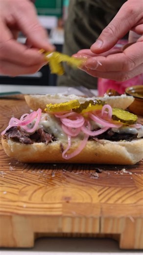 Australian Meats on Instagram: "Kangaroo tail dipping rolls with all the best trimmings 🦘🔥 #kangaroo #australianmeats #rootail #wildmeats"