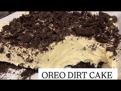 Oreo Dirt Cake Recipe