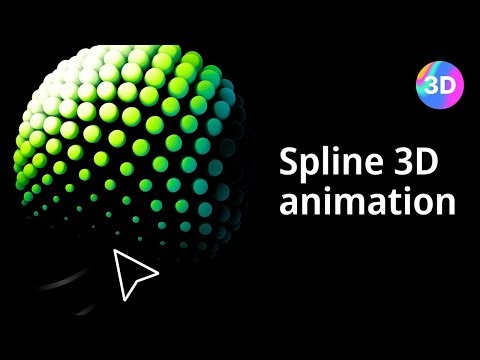 Reactive Orb | Full Video tutorial Spline 3D