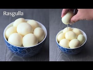 Rasgulla recipe - sponge rasgulla recipe - how to make rasgulla - chenna rasgulla - bengali rasgulla