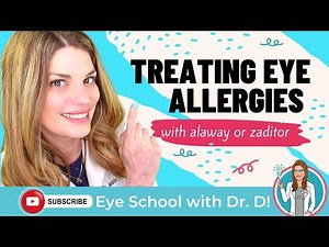 Treating Eye Allergies with Alaway or Zaditor Eye Drops