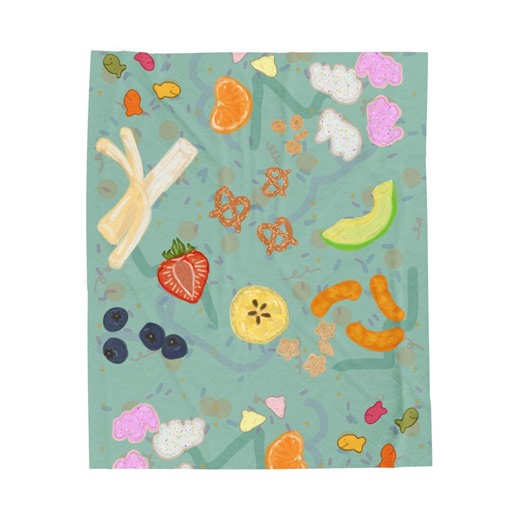 Toddler Fever Dream Print Plush Blanket - Etsy