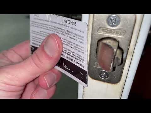 Never Locked Out - Open a Locked Door Without a Key