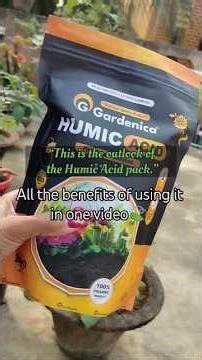 গাছের শিকড় মজবুত করতে এই একটা জিনিসই যথেষ্ট 🪴 হিউমিক এসিড এর সম্পূর্ণ তথ্য 🍃 #shortsfeed #shorts