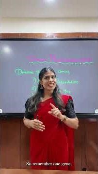 The ONLY Trick to Remember Pleiotropy vs Polygenic 🧠🔥#neet2026