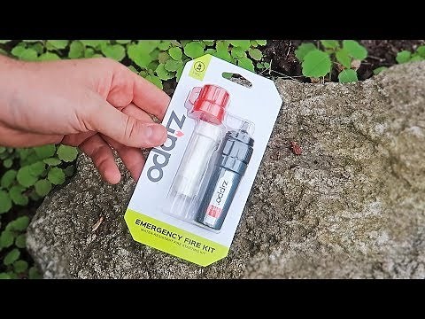 Zippo Emergency Fire Kit