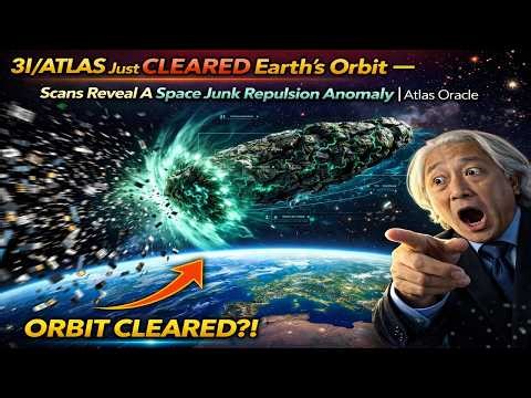 3IATLAS Just CLEARED Earth’s Orbit — Scans Reveal A Space Junk Repulsion Anomaly