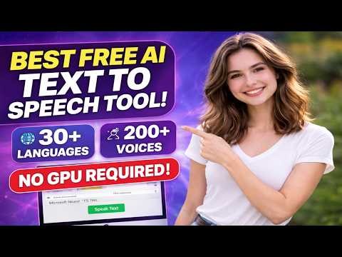 Run Microsoft Neural TTS Studio on Any PC : 200+ Voices, 30+ Languages 🔥 No GPU Require