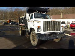 1987 GMC Brigadier Single Axle Dump Truck - TRO 1125196