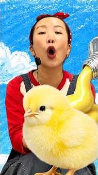 [Yellow Cognition] Color Play with the Chicks | Language Development Education