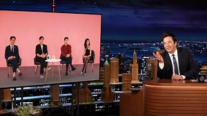 ‘Squid Game’ Cast Talks Show’s Major Success and Origin of Robot Doll | THR News