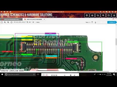 vivo y19 2019 sub board charging mic speaker handsfree problem
