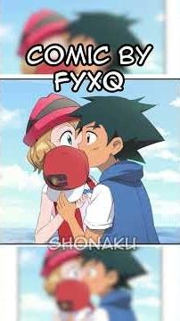 Reverse Farewell #pokemon #anime #entertainment #comics #comicdub #ash #amourshipping #pikachu