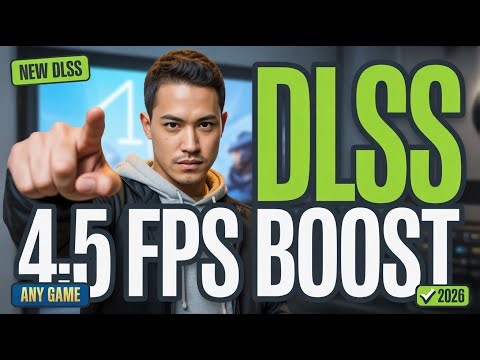 How to Enable NEW DLSS 4.5 in Any Game | Massive FPS Boost (2026)