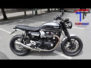 Triumph Speed twin SC project exhaust (DECAT) sound