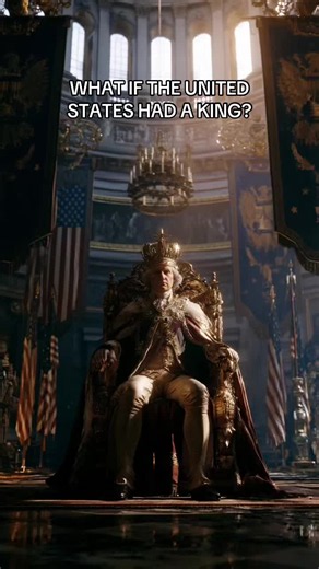 omg imagine 😭 #midjourney #unitedstates #king #whatif #historytok