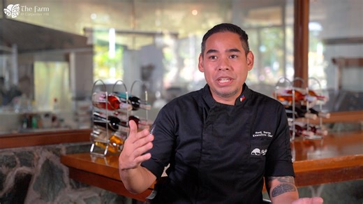 Get to know Chef Redj Baron Saguin, the new Executive Chef of The Farm at Carpenter Hill. Chef Redj brings his passion for food and years of experience from renowned restaurants and hotels in Luzon to The Farm at Carpenter Hill. In this video, Chef Redj shares his inspiring journey - from musician to chef - and his exciting plans for revolutionizing the culinary and gastronomy scene at The Farm. #chef #knowyourchef #chefsofinstagram #executivechef #thefarmatcarpenterhill #steakhouseatthefarm #ha
